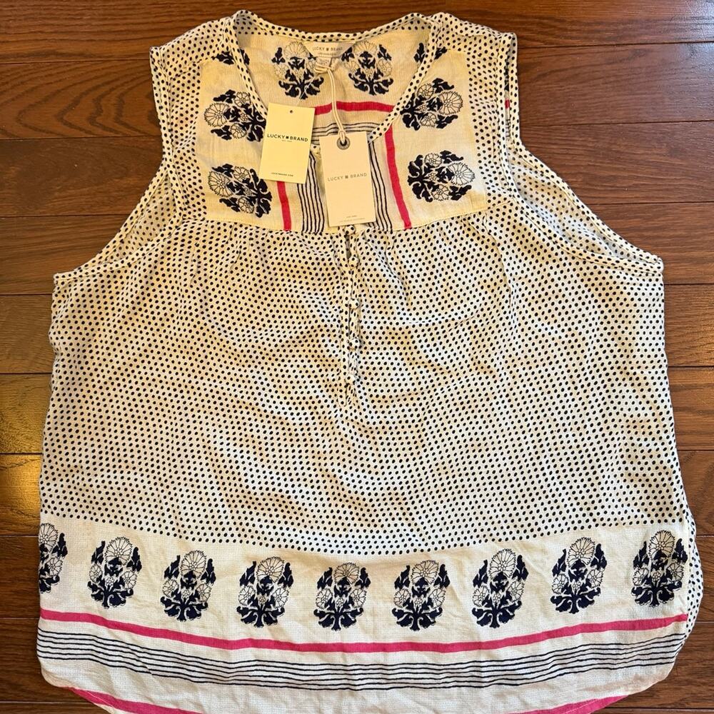 Lucky brand Women’s Blouse Size XL NWT